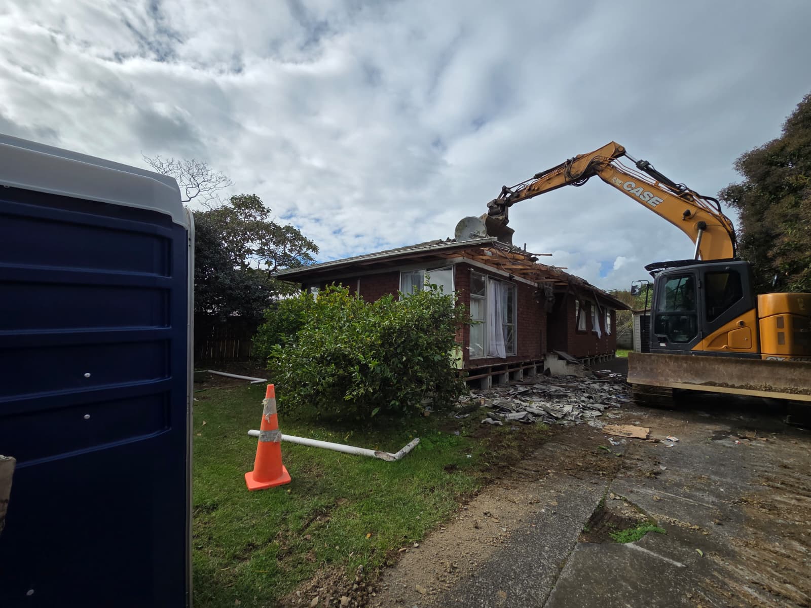A clean slate — Site cleared, fenced and ready to build